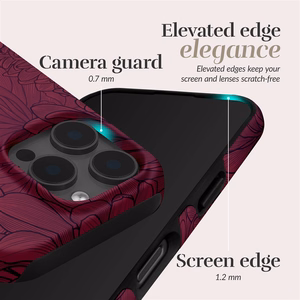 MIO Berry Blooms Magsafe Case Compatible for iPhone 16