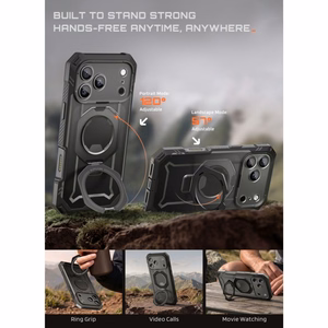 Supcase Grip Pro Mag MagSafe ümbris iPhone 18 Pro / 17 Pro – must