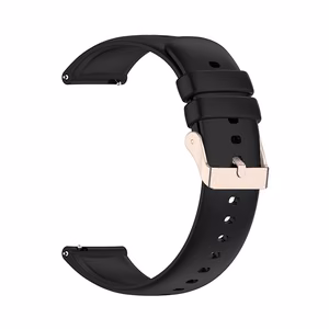 Silikoonist rihm Xiaomi Mi Watch / Amazfit GTR 47mm jaoks - must
