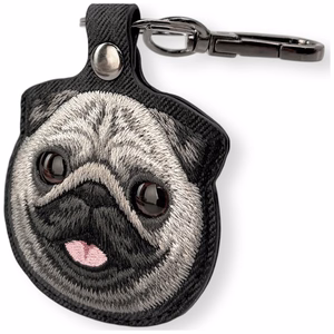 Nimmy New Big Eyed Pet 2.0 suurte silmadega koera kujuline jälgimisseadme ümbris – must