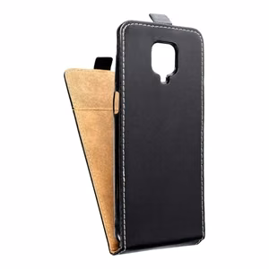 Vertical flip case for Xiaomi Redmi NOTE 9 PRO Slim Flexi Fresh czarne