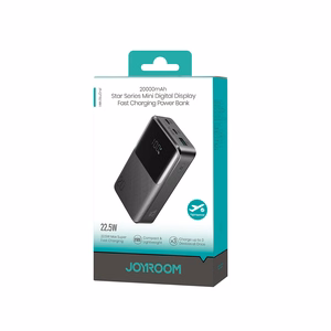 External battery Akupank Joyroom JR-QP192 Mini 22.5W 20000mAh must