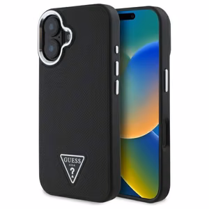 Guess GUHMP16MPGTSPSK iPhone 16 Plus 6.7" must/must hardcase Grained Triangle MagSafe