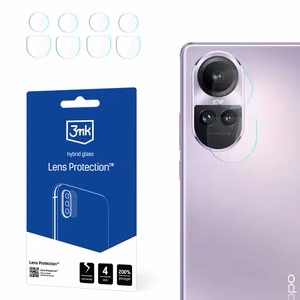 Oppo Reno 10 (CPH2531)/Pro – 3mk Lens Protection kaamera objektiivi kaitse