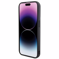 Karl Lagerfeld 3D Rubber Multi Logo ümbris jaoks iPhone 15 Pro - must