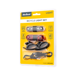 Jalgrattatulede komplekt USB-kaabliga