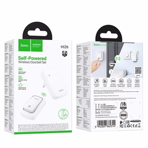 Wireless doorbell Hoco HI26 valge