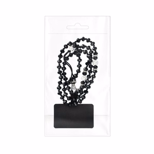 CRYSTAL DIAMOND Phone lanyard, Phone pendant / cord length 74cm (37cm in the loop) / on neck - must