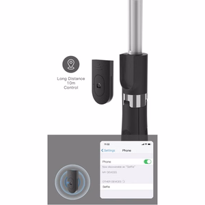 TECH-PROTECT L01S BLUETOOTH SELFIE KEPP STATIIVIGA MUST