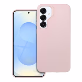 LEATHER MAG COVER ümbris jaoks SAMSUNG S25 PLUS sand roosa