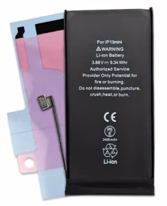 Aku Apple iPhone 13 Mini (2406mAh, Originaalne IC) kleebisega