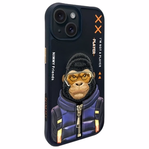 NIMMY ümbris COOL&CUTE 2.0 Monkey jaoks IPHONE 15 must