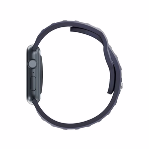 3mk silikoonrihm Apple Watchile, 38/40/41/42 mm, hall, väike suurus