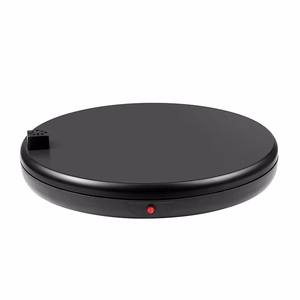 Rotating display alus Puluz with power socket 45 cm (must)
