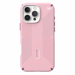 Speck Presidio2 Grip ClickLock & MagSafe ümbris seadmele iPhone 16 Pro Max, Wednesday Pink / Boysenberry Purple / valge