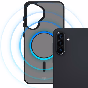 3mk Smoke MagCase для Samsung Galaxy A37 — серый полупрозрачный
