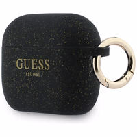 Guess Silikoon Glitter Ring Ümbris for AirPods Pro 3 - must