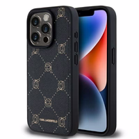 Karl Lagerfeld Magsafe Karl Head Ümbris jaoks iPhone 15 Pro Max - must