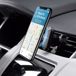 Magnetic car phone hoidja Forcell F-Grip Carbon H-CT325 air vent must