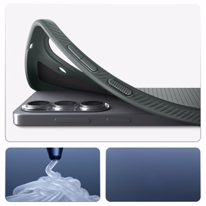 Spigen Liquid Air Mag MagSafe Чехол для Samsung Galaxy S26+ - зелёный