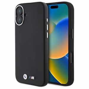 BMW M Smooth Full Wrapped Metal MagSafe ümbris jaoks iPhone 16 - must