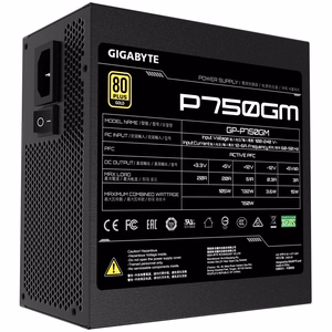 Toiteplokk GIGABYTE GP-P750GM 750W 80 Plus Gold
