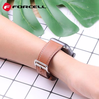 Strap to Apple Watch Forcell F-Design FA20 holes eco-friendly leather 38 / 40 / 41 mm punane