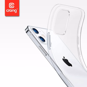 Crong Crystal Slim ümbris seadmele iPhone 12 / iPhone 12 Pro, läbipaistev