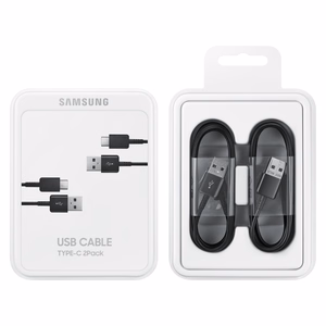 USB kaabel Samsung EP-DG930MBEGWW Type-C 1.5m 2pcs must