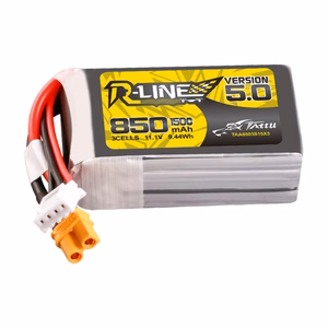 Tattu R-Line, версия 5.0, 850 мА·ч, 3S, 11,1 В, 150C, XT30U-F
