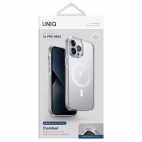 Uniq Combat Magclick Charging ümbris jaoks iPhone 14 Pro Max - läbipaistev