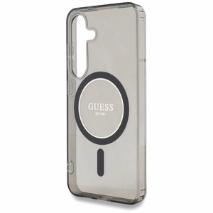 GUESS ümbris jaoks SAMSUNG S25 GUHMS25SHFGEREK (Magnetic IML Glitter Circle) must