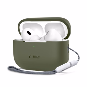 Tech-Protect Silicone Ümbris jaoks Apple AirPods Pro 1 / 2 - roheline