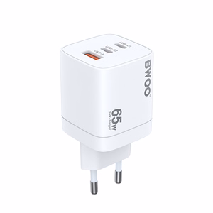 BWOO CDA147PD seinalaadija 65W 2x USB-C port + USB-A valge