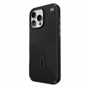 Speck Presidio2 Grip ClickLock & MagSafe ümbris seadmele iPhone 16 Pro Max, must / kiltkivihall / valge