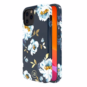 Kingxbar Blossom чехол украшенный оригинальными кристаллами Swarovski iPhone 12 mini разноцветный (Gardenia)