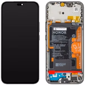 LCD ekraan Huawei Honor 400 Lite puuteekraani, raami ja akuga Black originaal (service pack)
