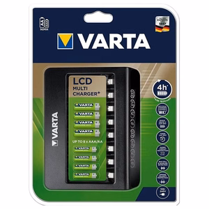 VARTA LCD MULTI CHARGER + 57681 laadija (ilma akudeta)