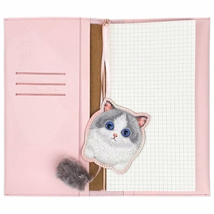 NIMMY set 2in1 notebook + pen BIG EYED PET 2.0 Cat roosa