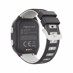 Смарт-часы Forever GPS WiFi 4G детские Boost KW-530 чёрный