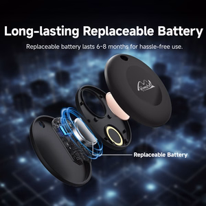Lifemate LifeTag HD-P16-3 GPS- ja Bluetooth-jälgija Androidile, must