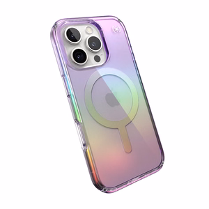 Speck Presidio2 Lux MagSafe - iPhone 16 Pro чехол (Amazing Purple / прозрачный)