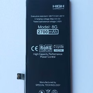 Aku "Di-Power" (higher capacity) jaoks iPhone 8 2700mAh