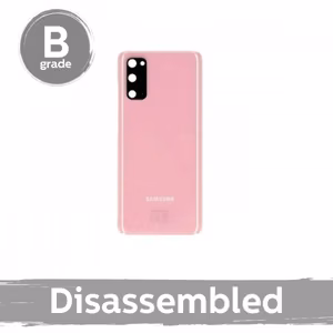 Tagakaas ühilduv Samsung G980 S20 / Cloud Pink / koos kaamera läätse 100% originaal (9/10 lahtivõetud)