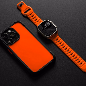 TECH-PROTECT ICONBAND LINE APPLE WATCH 4 / 5 / 6 / 7 / 8 / 9 / SE / ULTRA 1 / 2 (42 / 44 / 45 / 49 MM) ORANŽ
