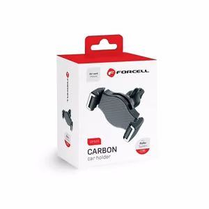 Forcell F-Grip Carbon H-CF509 auto telefonihoidik ventilatsiooniavale, must
