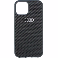 Audi Carbon Fiber iPhone 11 / Xr 6.1" must/must hardcase AU-TPUPCIP11-R8/D2-BK