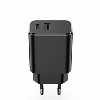 Setty laadija 1x USB + USB-C 3A 20W must