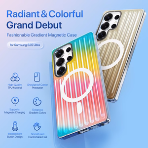 Чехол Dux Ducis Zest для Samsung S938 S25 Ultra градиент радуга