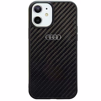 Audi Carbon Fiber iPhone 11 / Xr 6.1" must/must hardcase AU-TPUPCIP11-R8/D2-BK